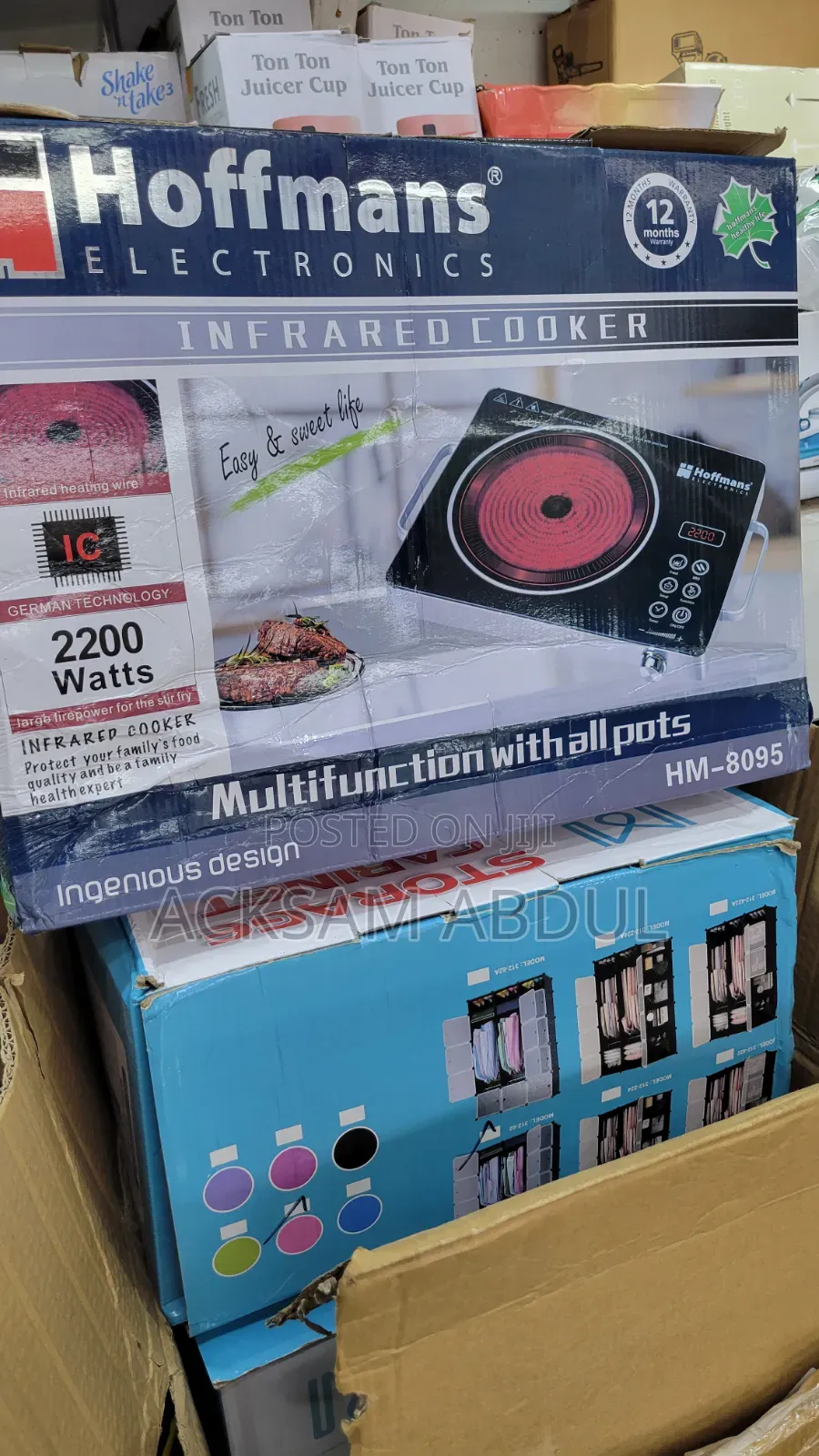 Hoffmans Electric Infrared Cooker