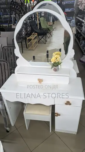 Dressing Mirror, Chair Table Set