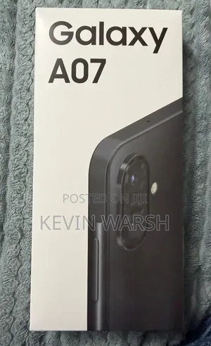 New Samsung Galaxy A07 128 GB Black