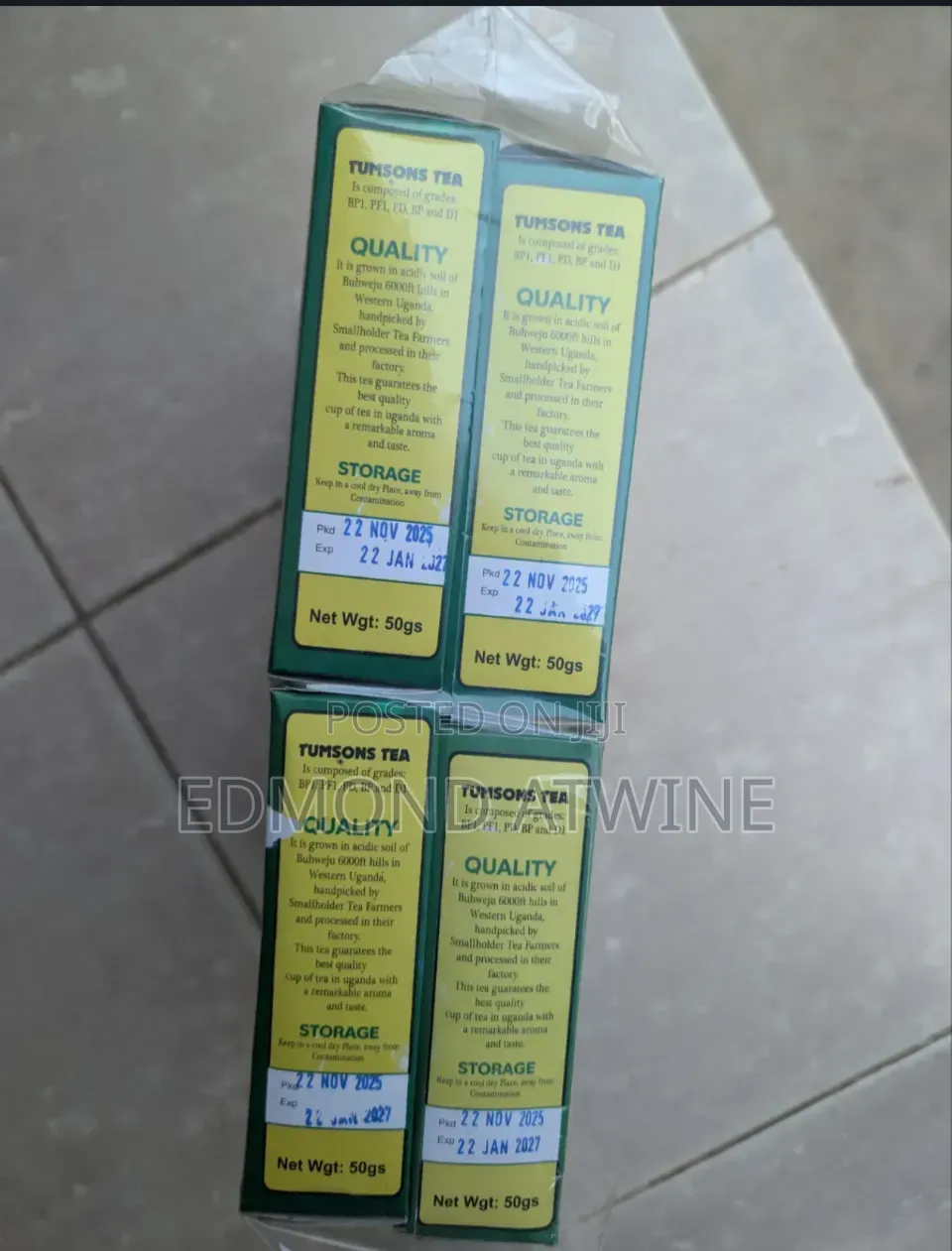 Tumsons Tea Leaves 50g X 12 Packs, Wholesale Retail