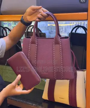 Burgundy Chrisbella Handbag