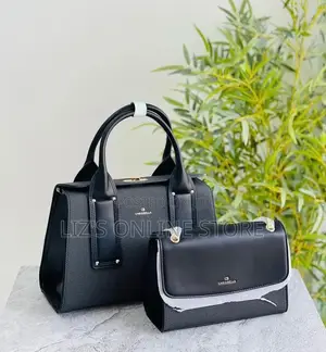 Burgundy Chrisbella Tote Bag Set Features a Matching Structured Wallet