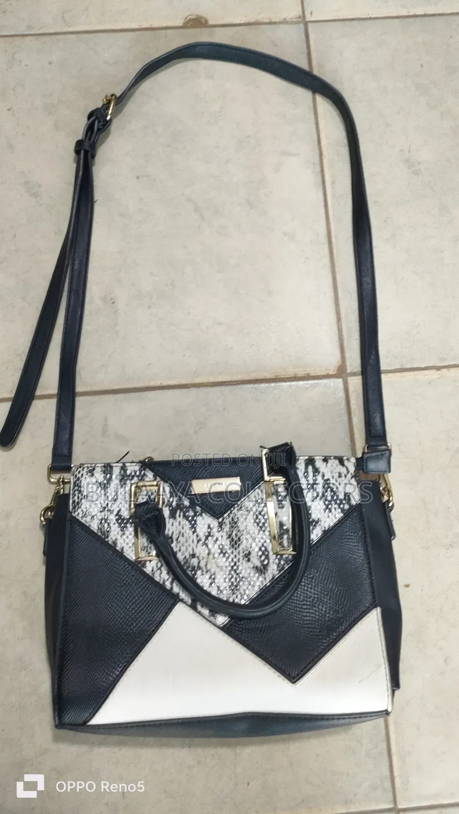 Uk Used Bessie London Patchwork Tote Bag.