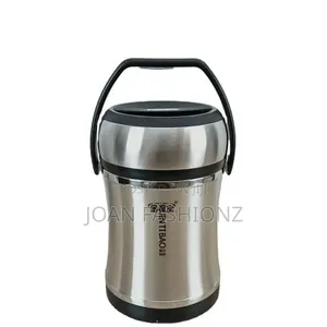 Stainless Food Flask,1.6l,2.5l,2l and 3l-Silver