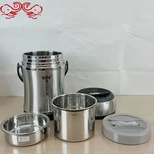 Stainless Food Flask,1.6l,2.5l,2l and 3l-Silver