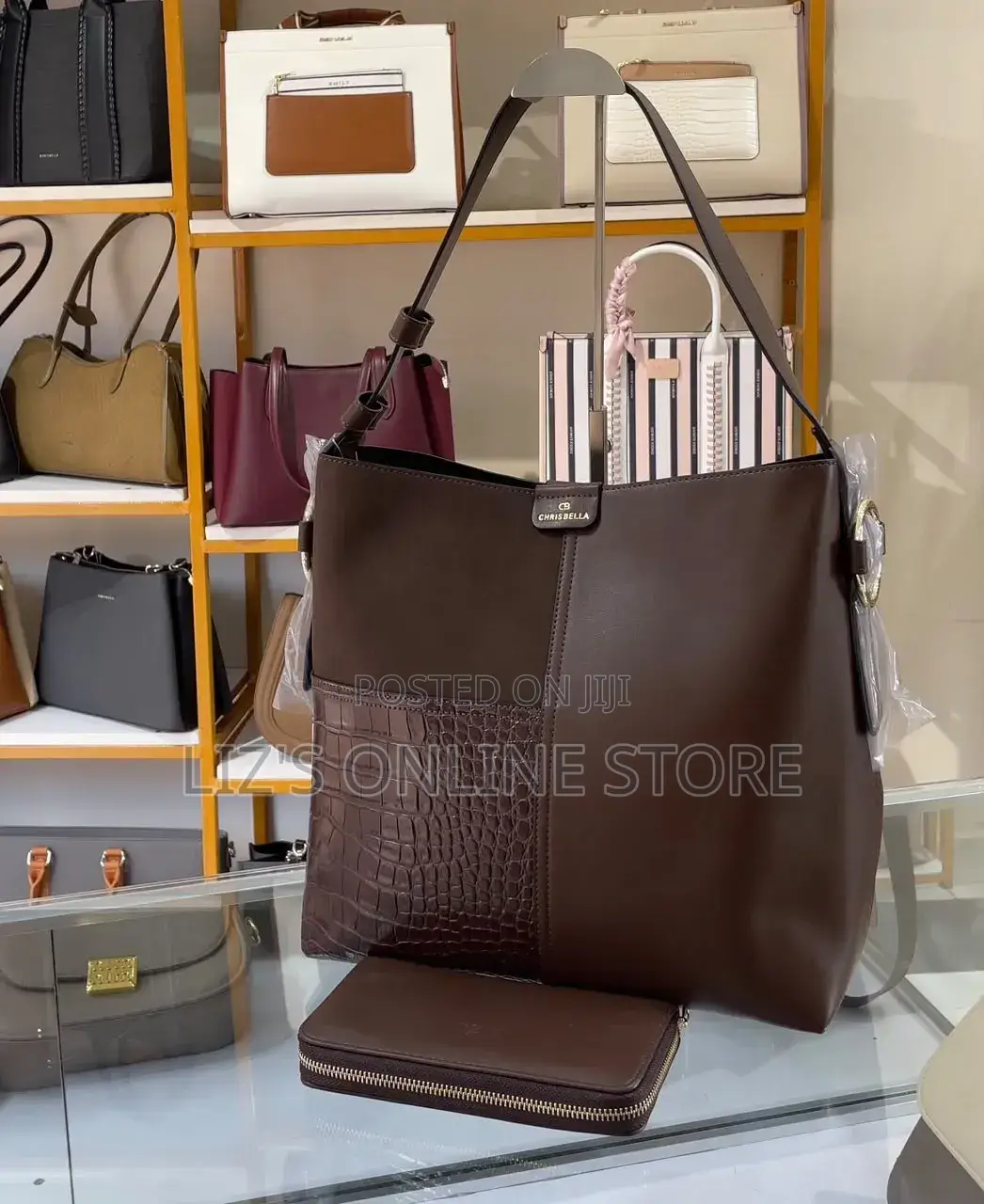 Black Chrisbella Tote Bag Black