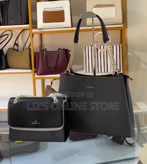 Black Chrisbella Handbag Set