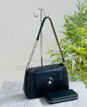 Brown Chrisbella Tote, and Black Hand Bag Sets