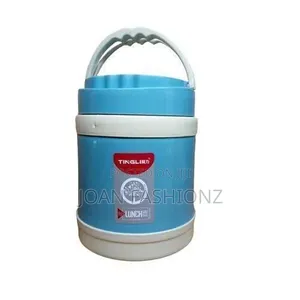 1.6l Food Flask With Stainless Steel Inside Keeps Food Hot-Blue