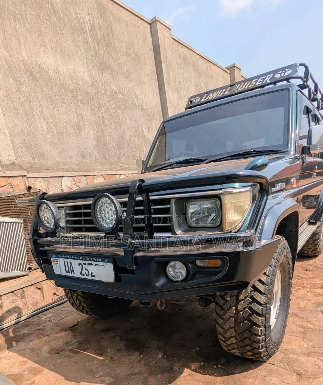 Toyota Land Cruiser Prado 1995 Green
