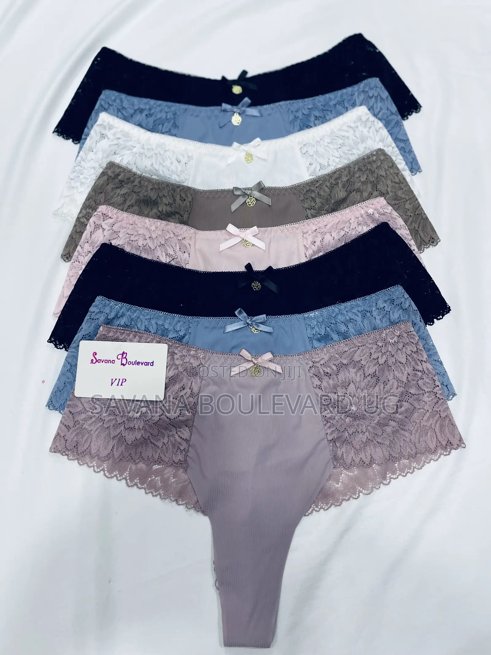 Savana Ribbed Lace Panties