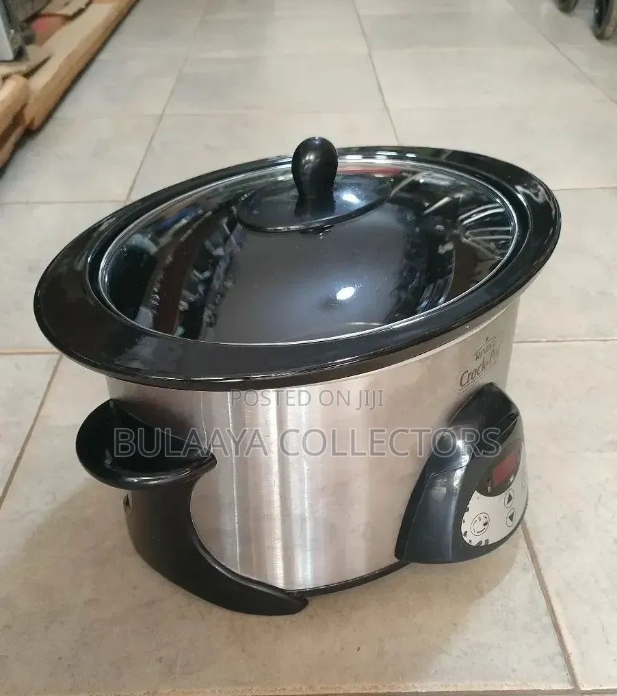 Rival Crock-Pot Brand Programmable Slow Cooker, 6l, Uk Used.
