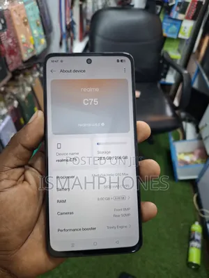 Realme C75 256 GB Black