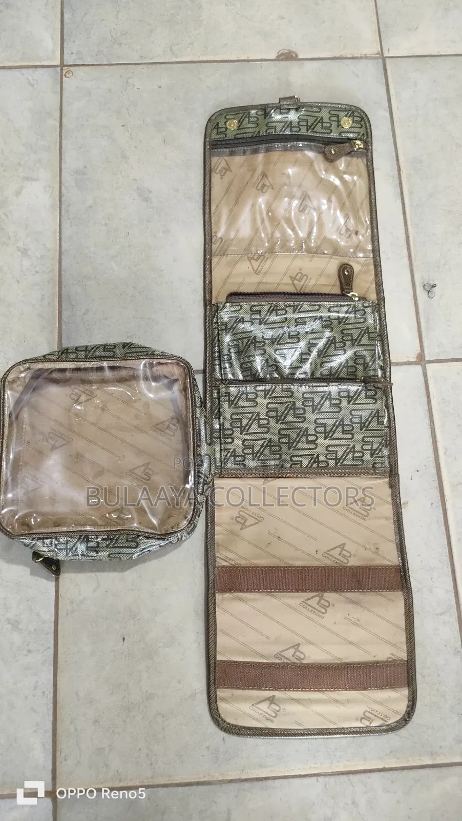 Uk Used Hanging Travel Toiletry Bag.