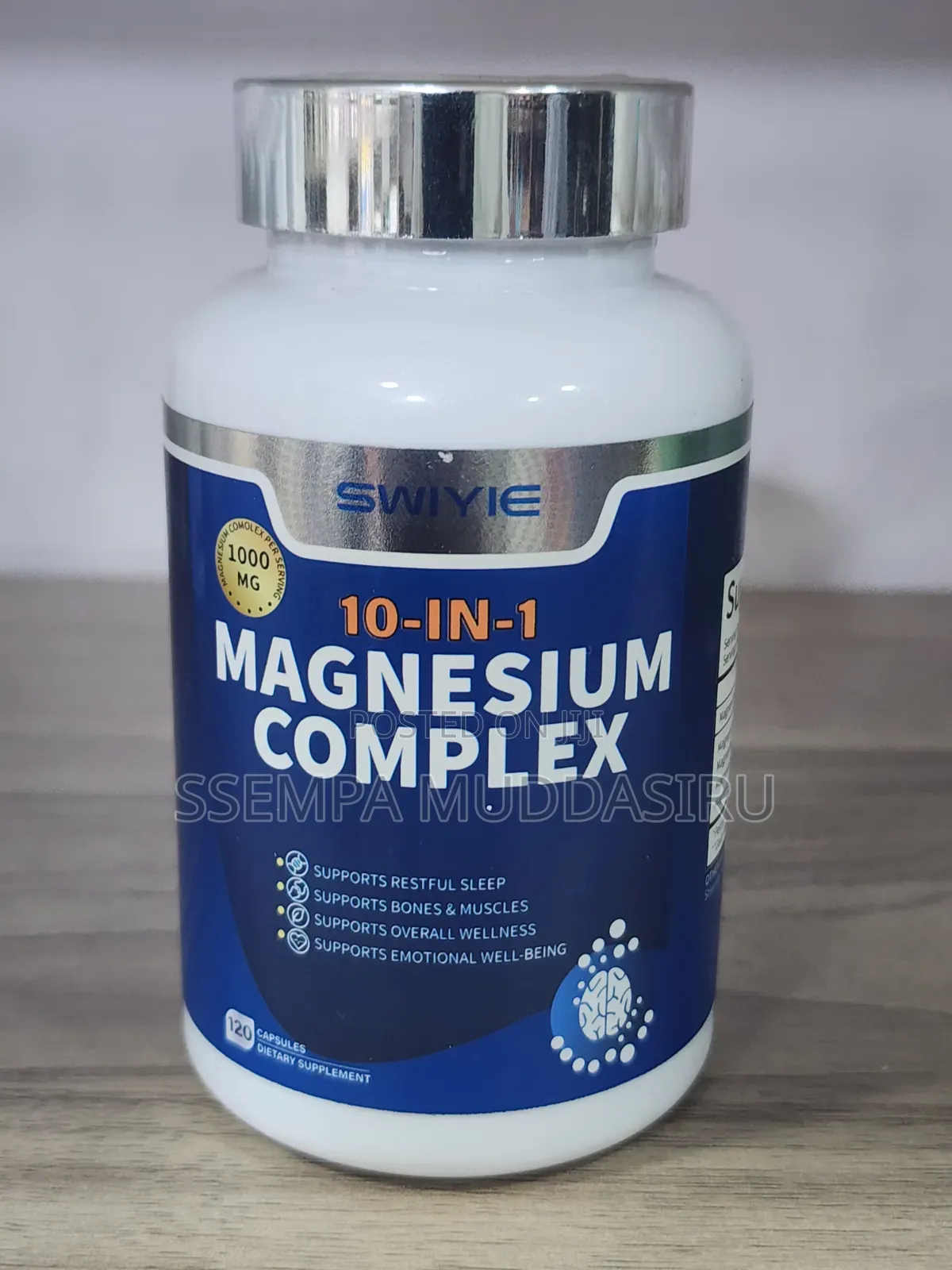 10 in Magnesium Complex Dietry Supplement 120 Capsules