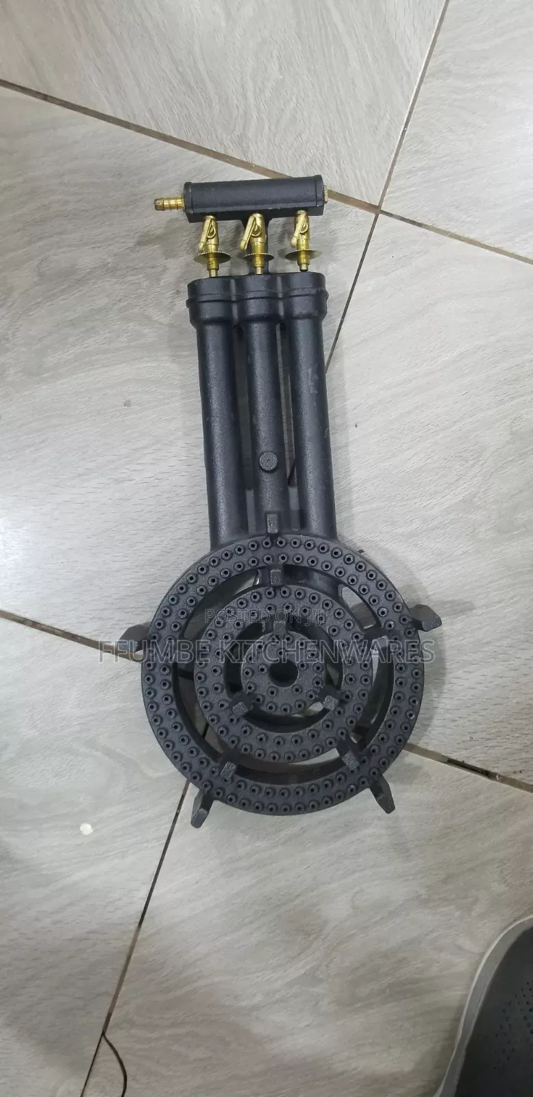 Heavy Duty Gas Burner 3 Rings