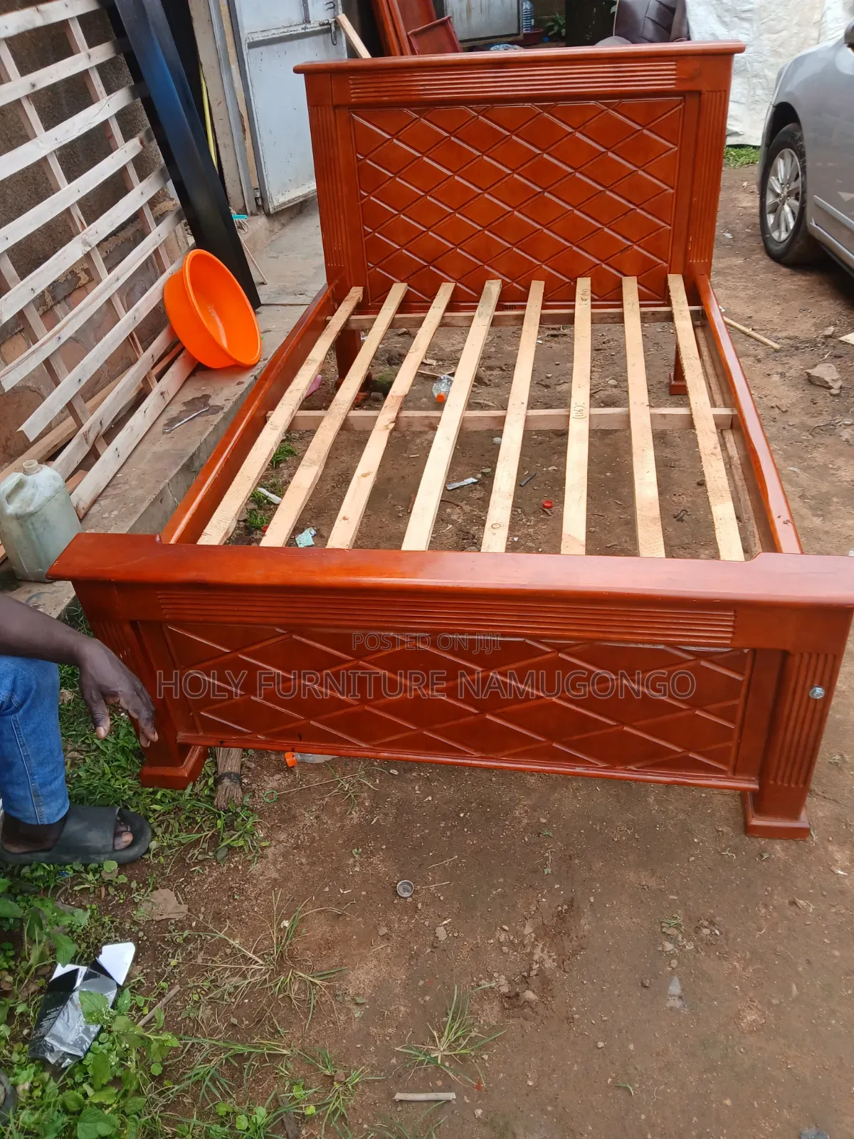 Wooden Bed