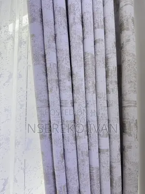 Gray Designed Curtains