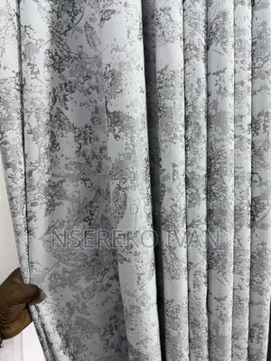Gray Designed Curtains