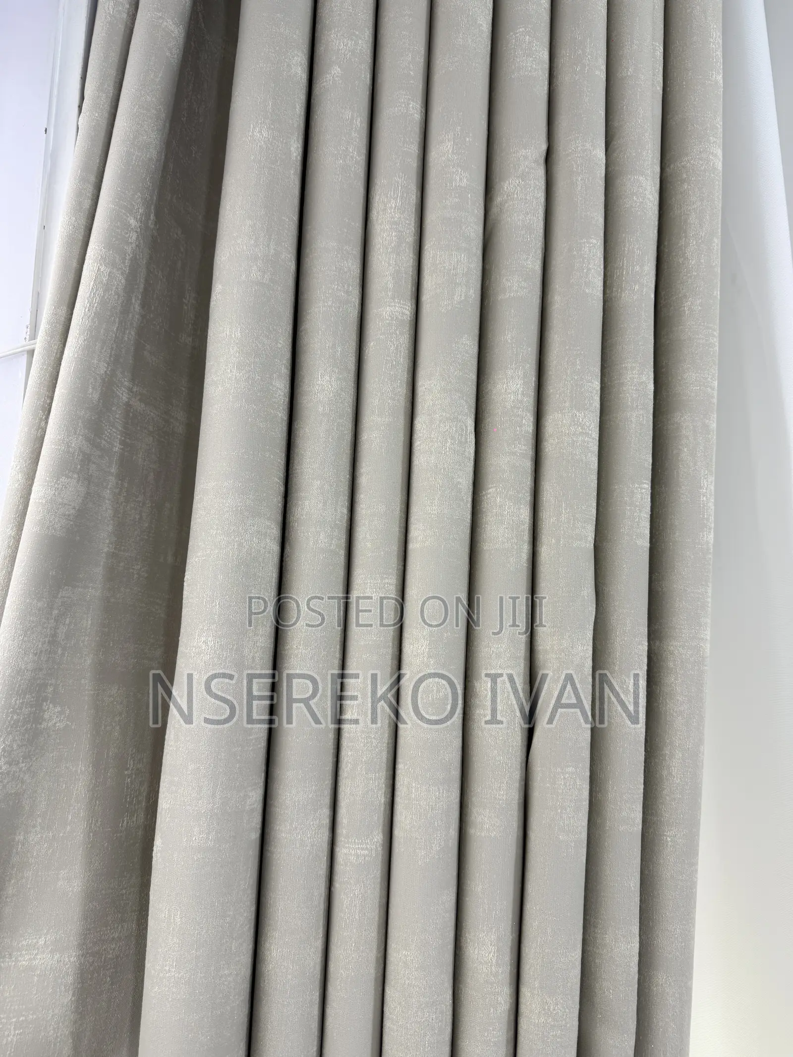 Gray Designed Curtains