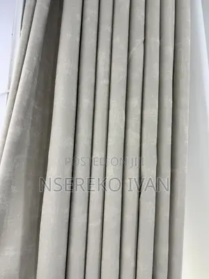 Gray Designed Curtains
