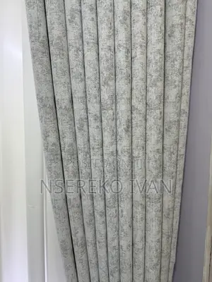 Gray Designed Curtains