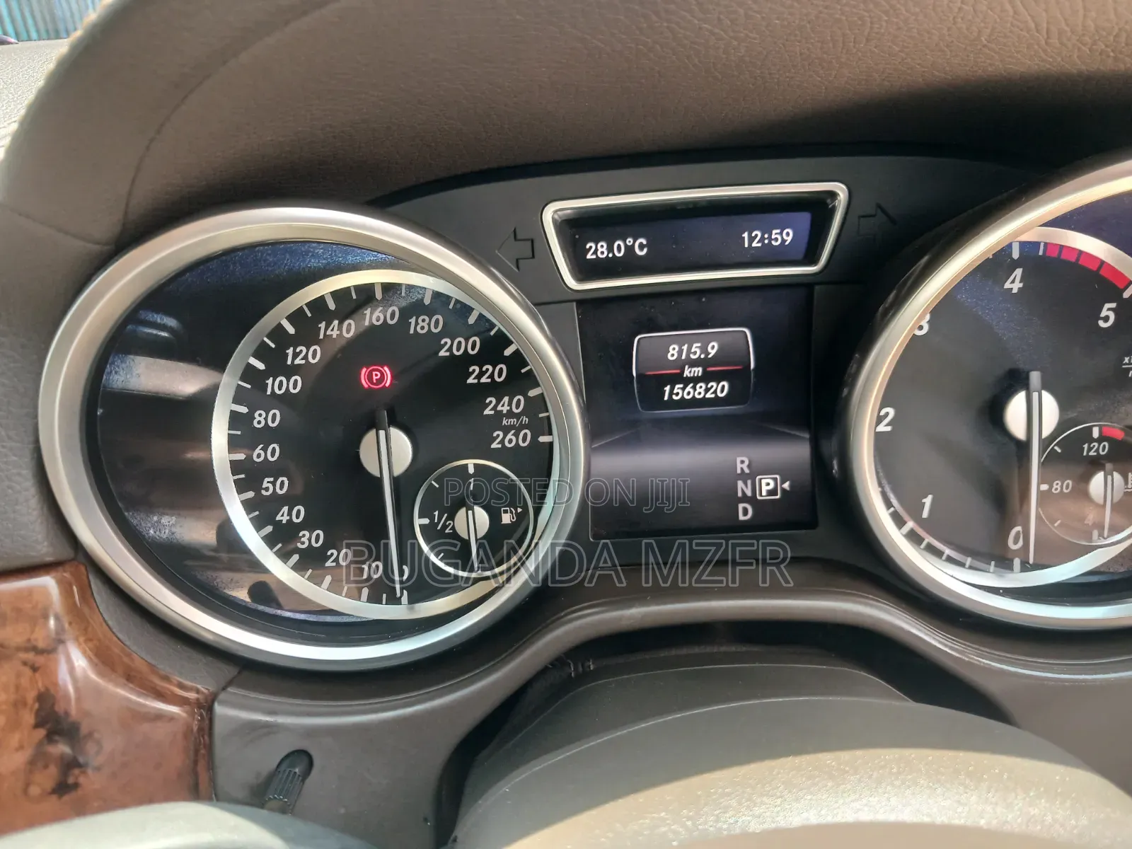 Mercedes-Benz M Class 2014 Brown