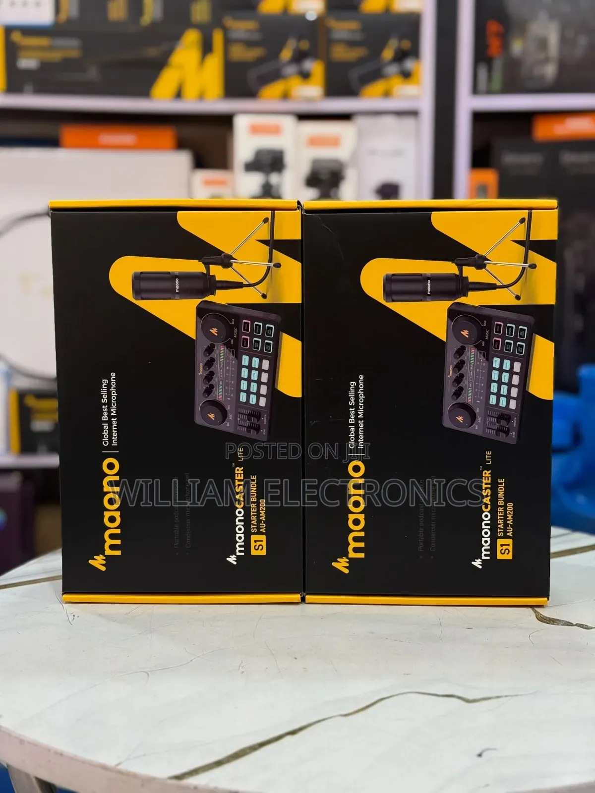 Maono Caster Starter Bundle/Maono Caster Lite Microphone