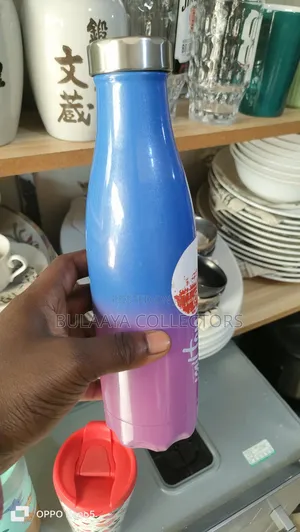 Uk Used Milton Prudent Thermosteel Hot and Cold Bottle.
