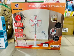 Easy Power Rechargeable Stand Fan