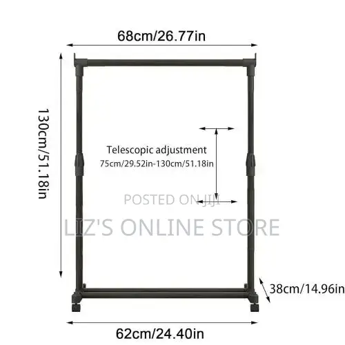 Adjustable Freestanding Clothes