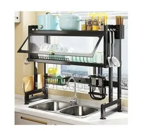 75cm - Over the Sink Dish Drying Rack Dish Drainer Kitchen Counter