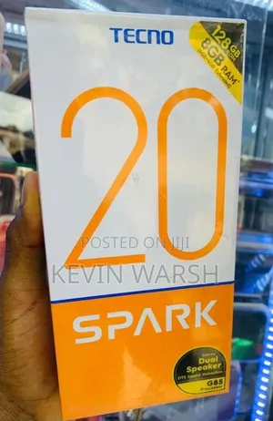 New Tecno Spark 20 256 GB Black
