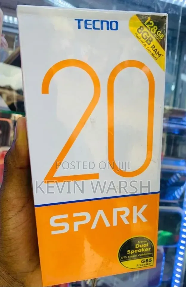 New Tecno Spark 20 256 GB Black