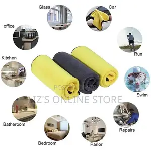 6 Pieces of 30x30cm Small Square Cleaning Cloth Wash
