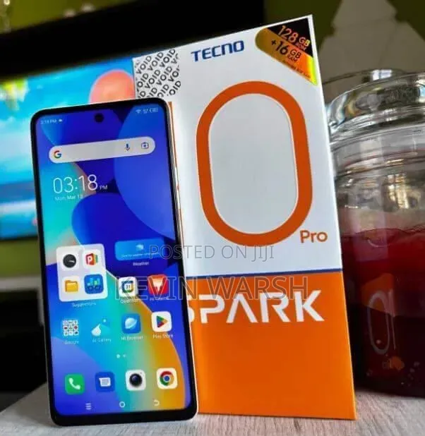 New Tecno Spark 10 Pro 256 GB White