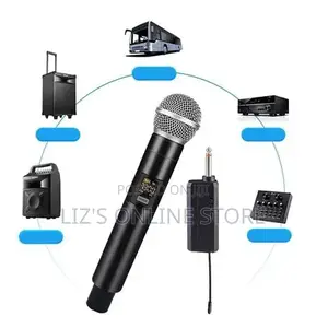Karaoke Dual Wireless Microphone Handheld Dynamic