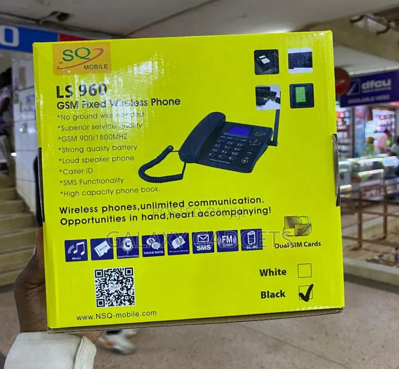 New Mobile Phone Black