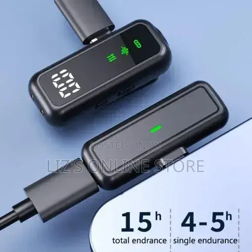 T68 Ai Noise Reduction Lavalier Wireless Microphone for iPhone