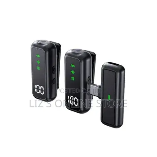 T68 Ai Noise Reduction Lavalier Wireless Microphone for iPhone