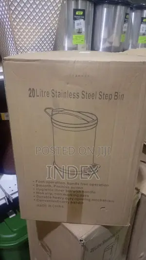 20l Stainless Steel Step Bin