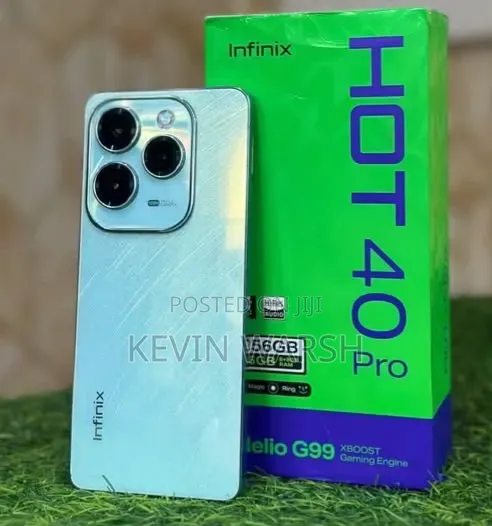 New Infinix Hot 40 Pro 256 GB Black