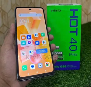 New Infinix Hot 40 Pro 256 GB Black