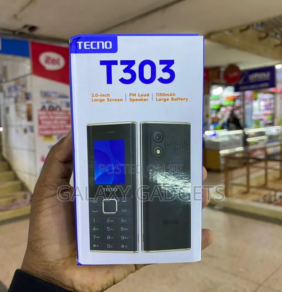 New Tecno T303 Black