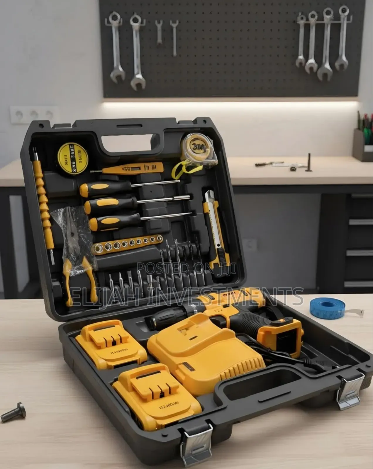 34pcs MHDL Heavy-Duty Tool Kit