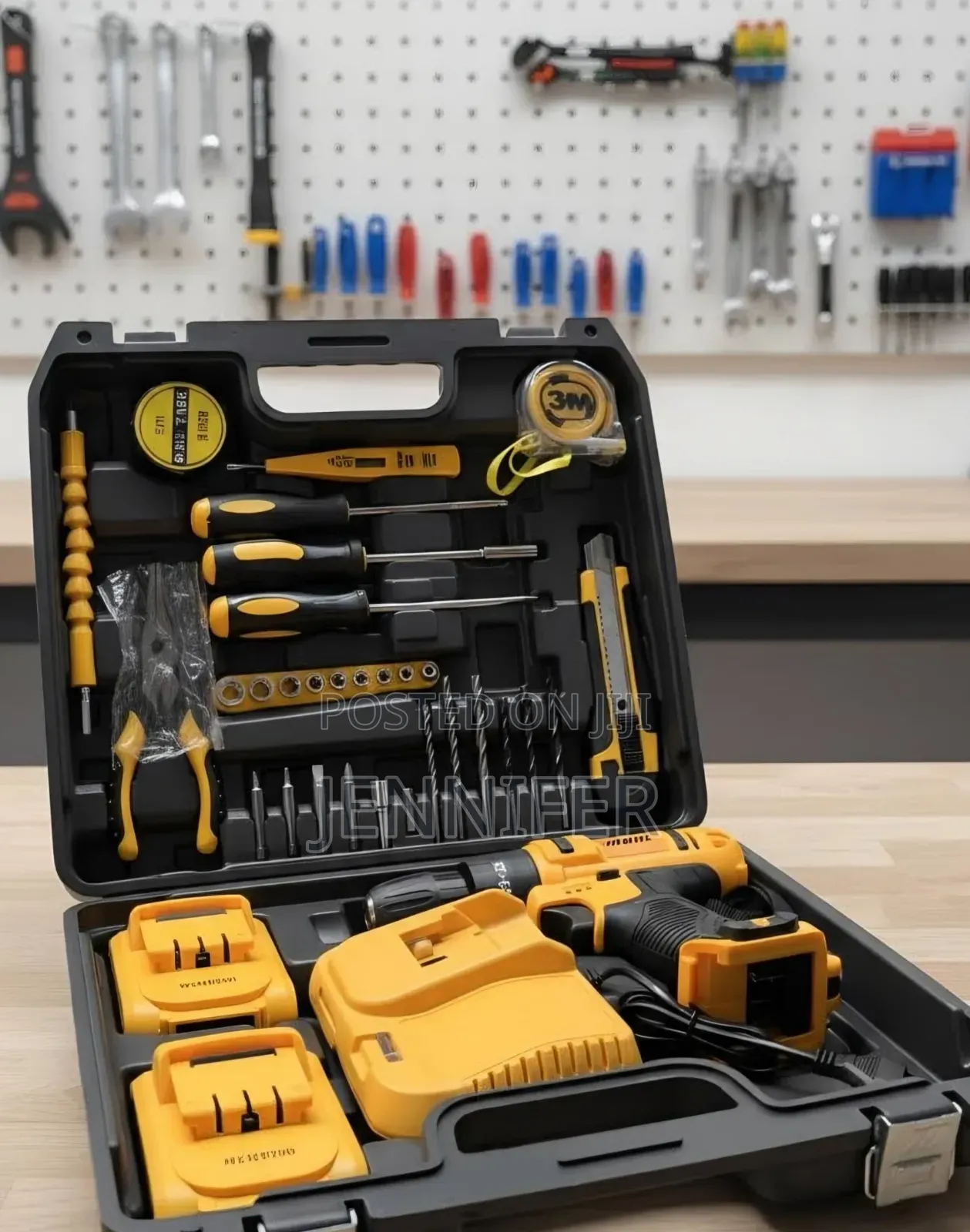 34pcs MHDL Heavy-Duty Tool Kit