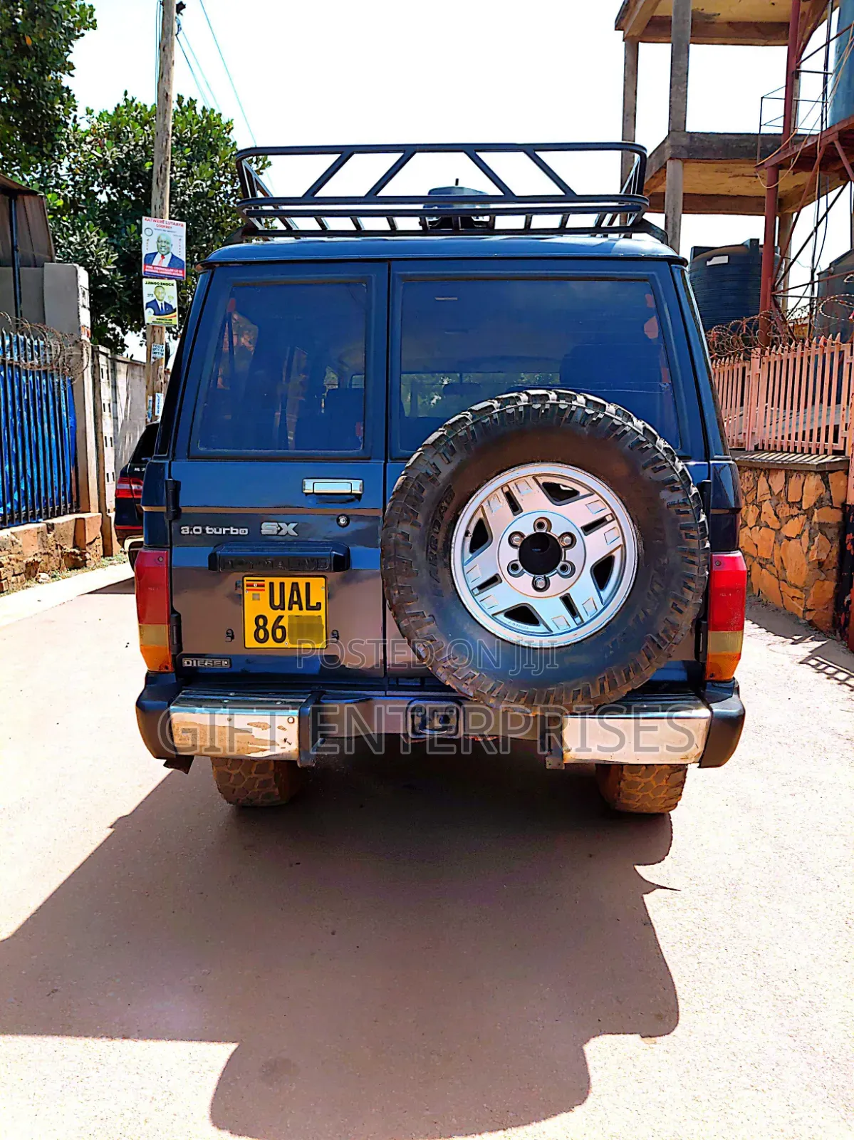 Toyota Land Cruiser Prado 1996 Black