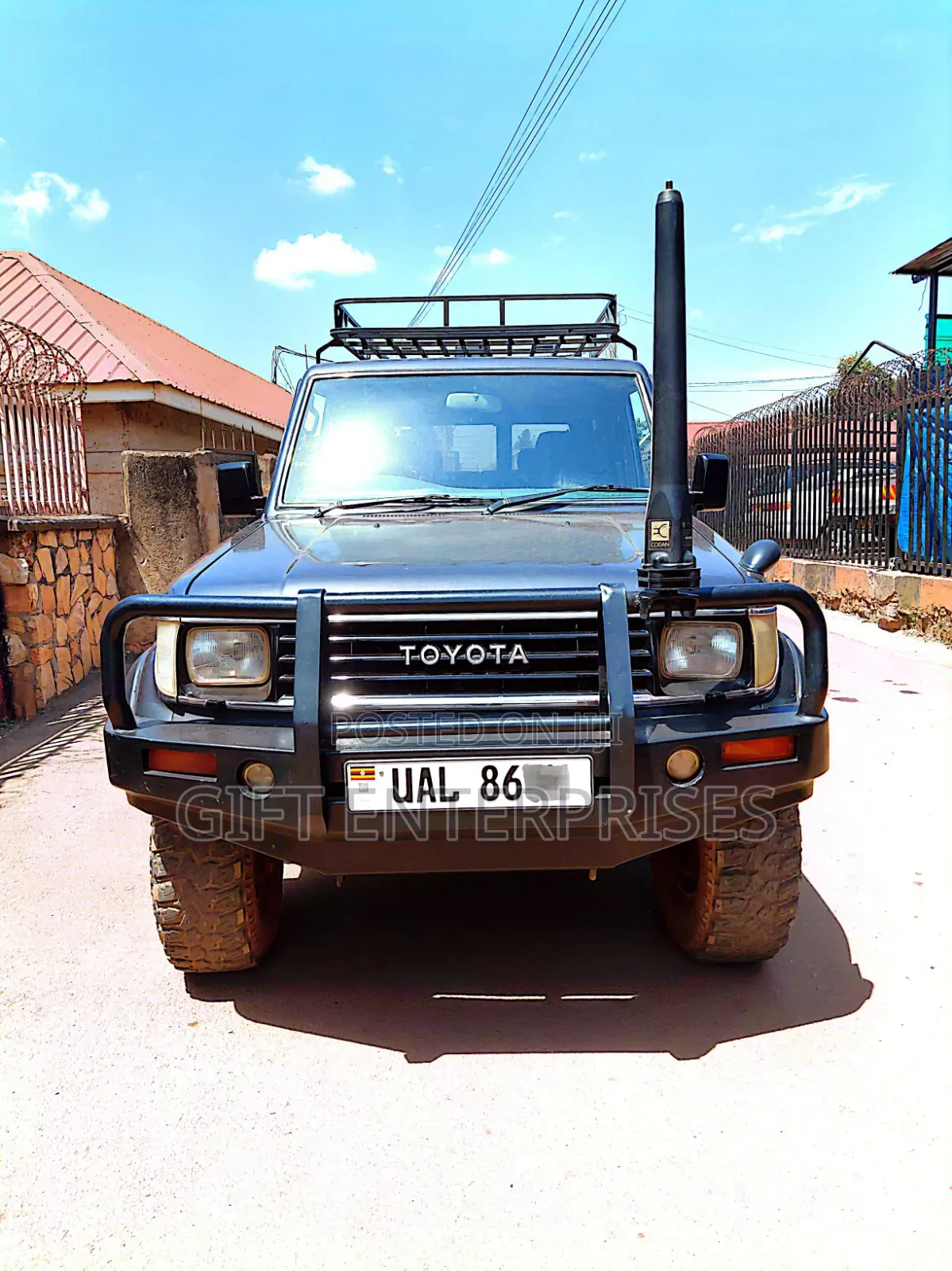 Toyota Land Cruiser Prado 1996 Black