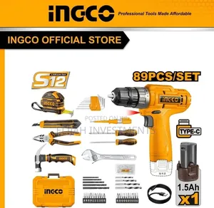 Ingco Hkthp10891 89-Piece Tool Set.