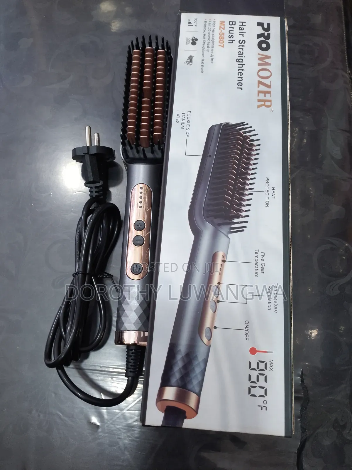 Hair Straightener Brush